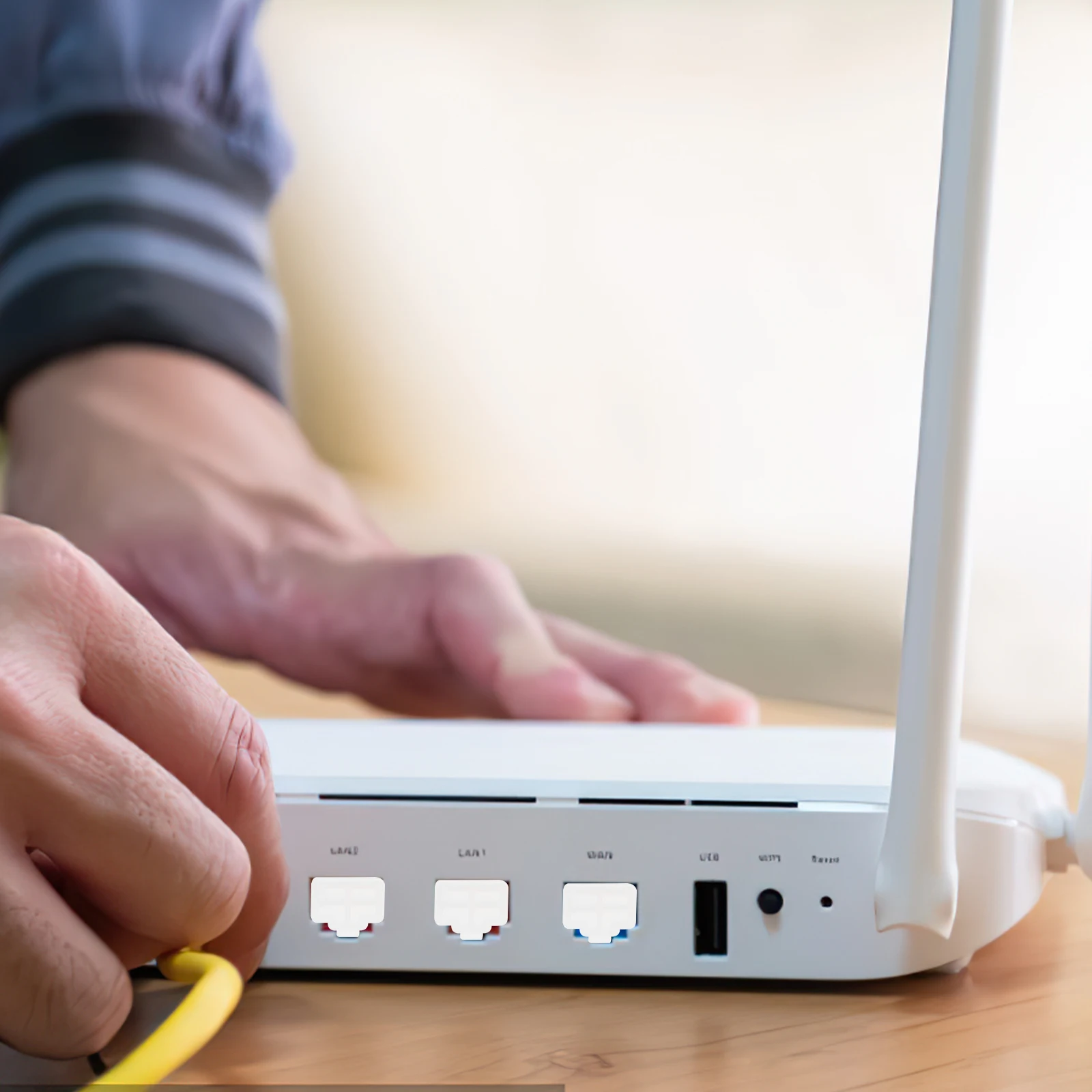 

50 Pcs Router Interface Dust Plug Port Cover Protection Cap Laptop Plugs Silica Gel Ethernet Outlet
