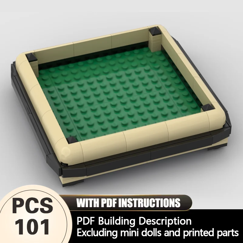 

Creators Plant Series Model MOC Building Bricks Square Bonsai Pot Modular Technology Gifts Holiday Assemble Children Toys Suit
