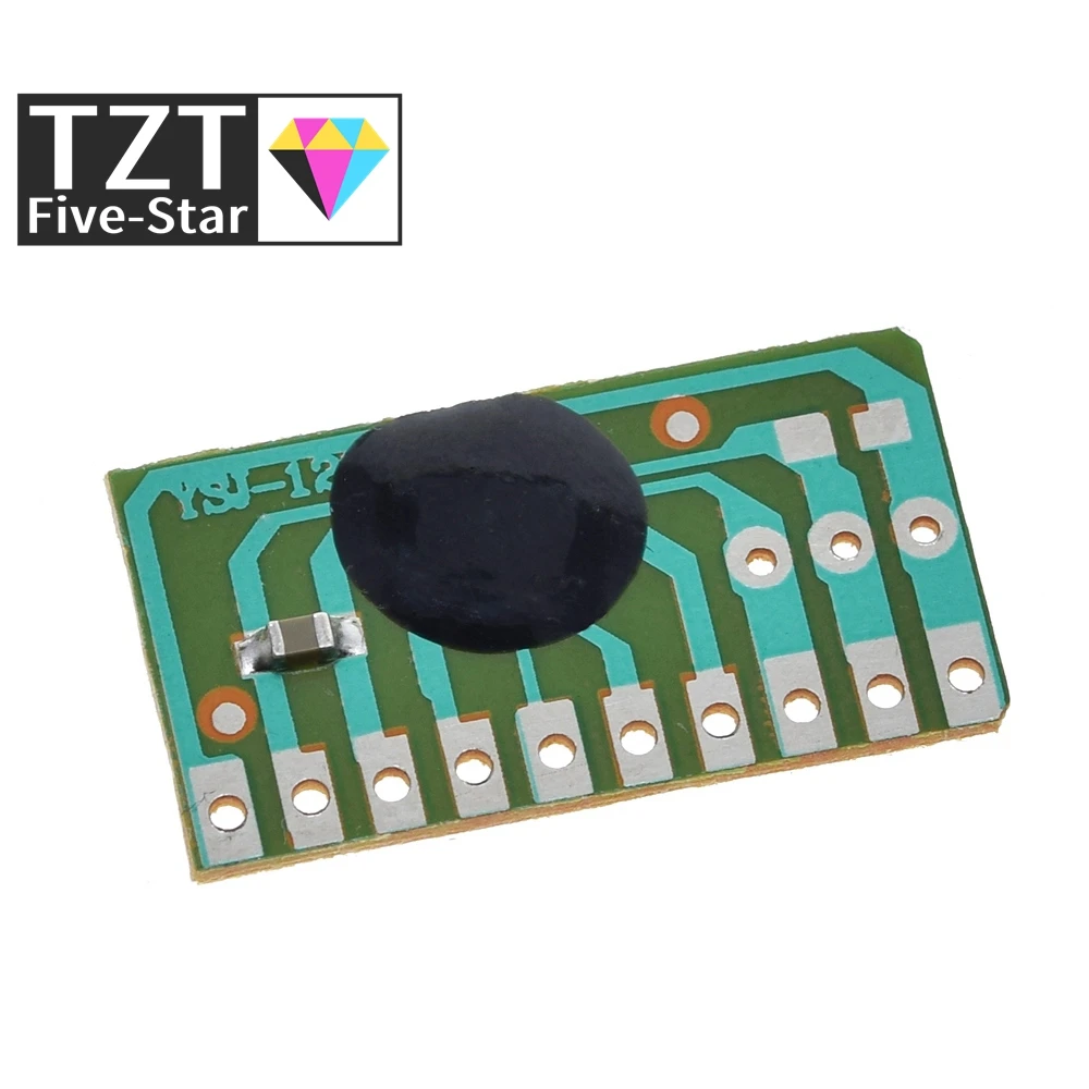 12 children's songs, music module YSJ-12S dual tone 12 English music with LED scintillation module