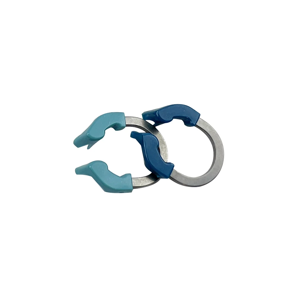 

Sectional Contoured Matrix System Dental Clamp Ring Universal/Narrow Nickel Titanium Clamping Ring NITI Metal Matrices Clamp
