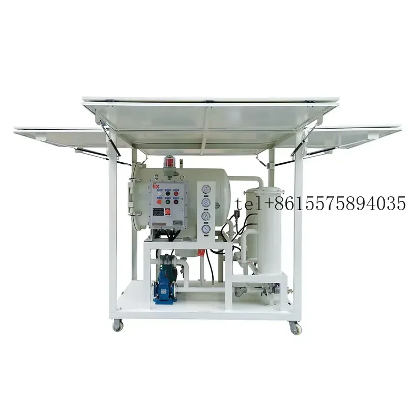 Hot TYB-50 50L/min Fuel Oil Coalescer Separator Water Removing Purifier