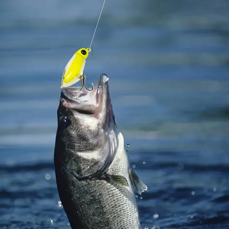

Fly Hook Bait Realistic 5 Pieces Fish Lures Pencil Fishing Gear With Tackle Box Silent Floating Swimbait For Bass & Trout