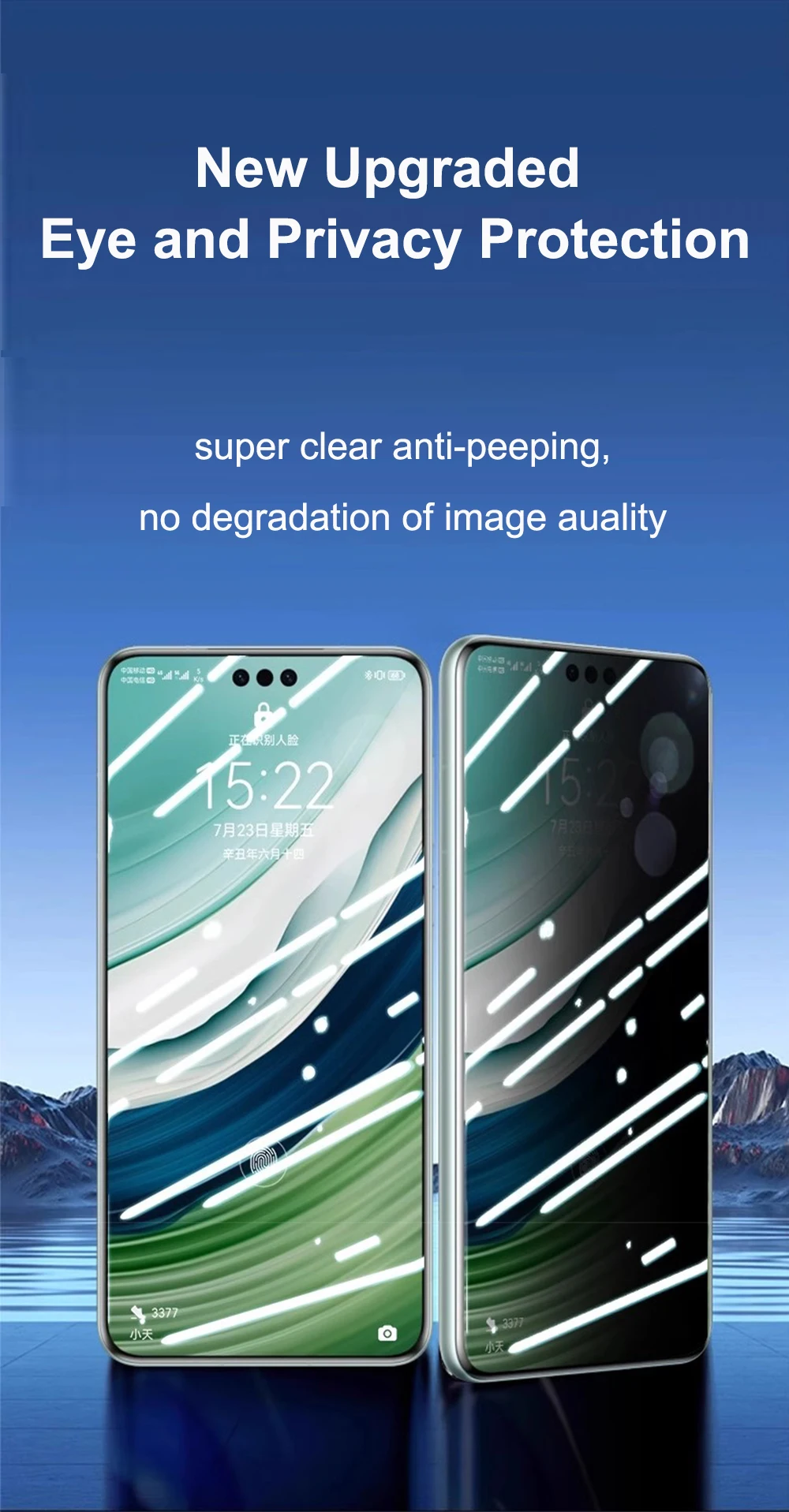 Fonlyu 10/50pcs TPU HD Privacy Screen Protector Anti-Peep Glossy Flexible Hydrogel Film For Mobile Phone Blade Cutting Machine