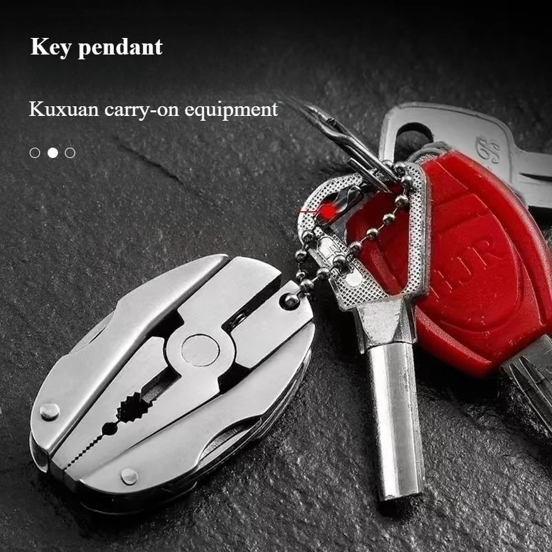 Multifunctional folding pliers outdoor camping combination tool mini scissors portable tactical equipment pliers
