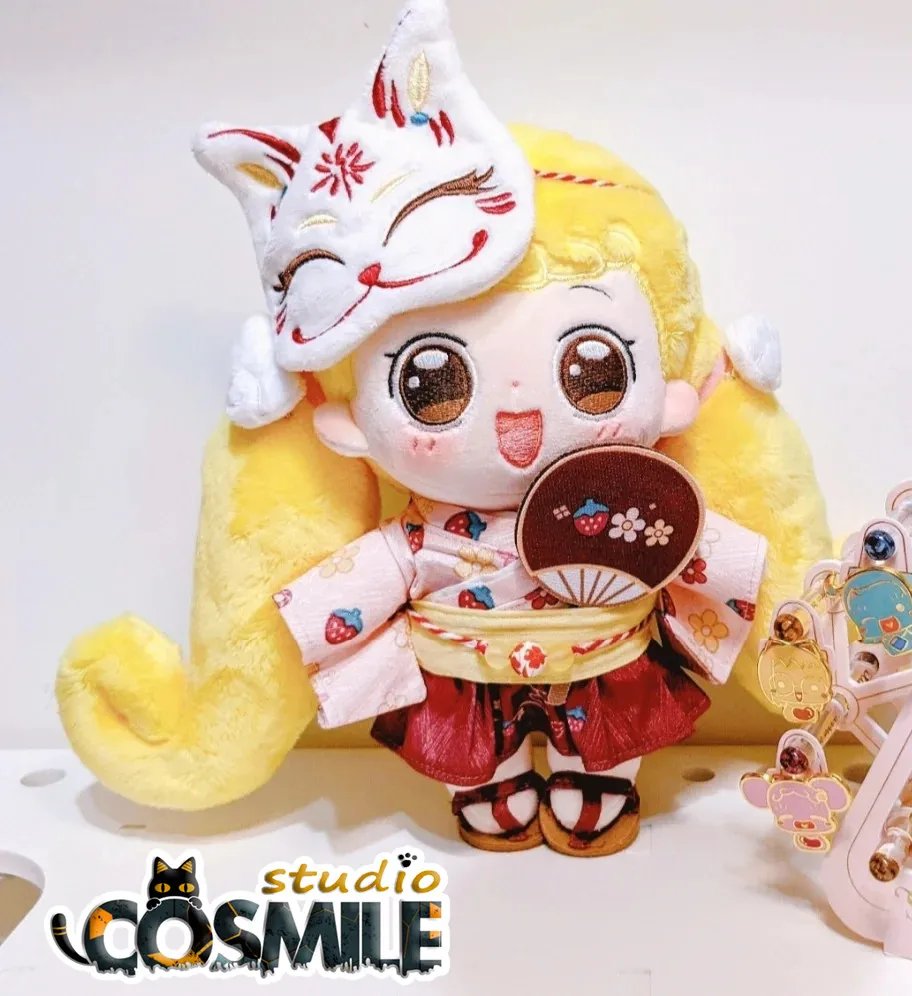 Robe de sorcière magique Hana Chan Hana Makihatayama, jouet en peluche de 20cm, disponible