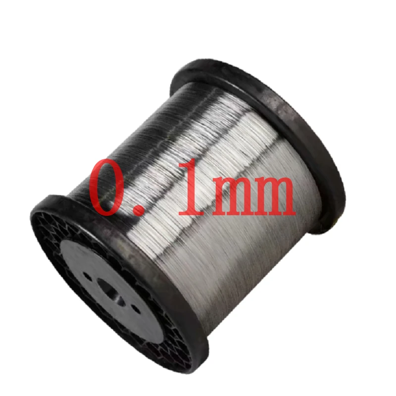 0.1mm 316 / 316L stainless steel wire single pure line for scourer fishing wire hard condition