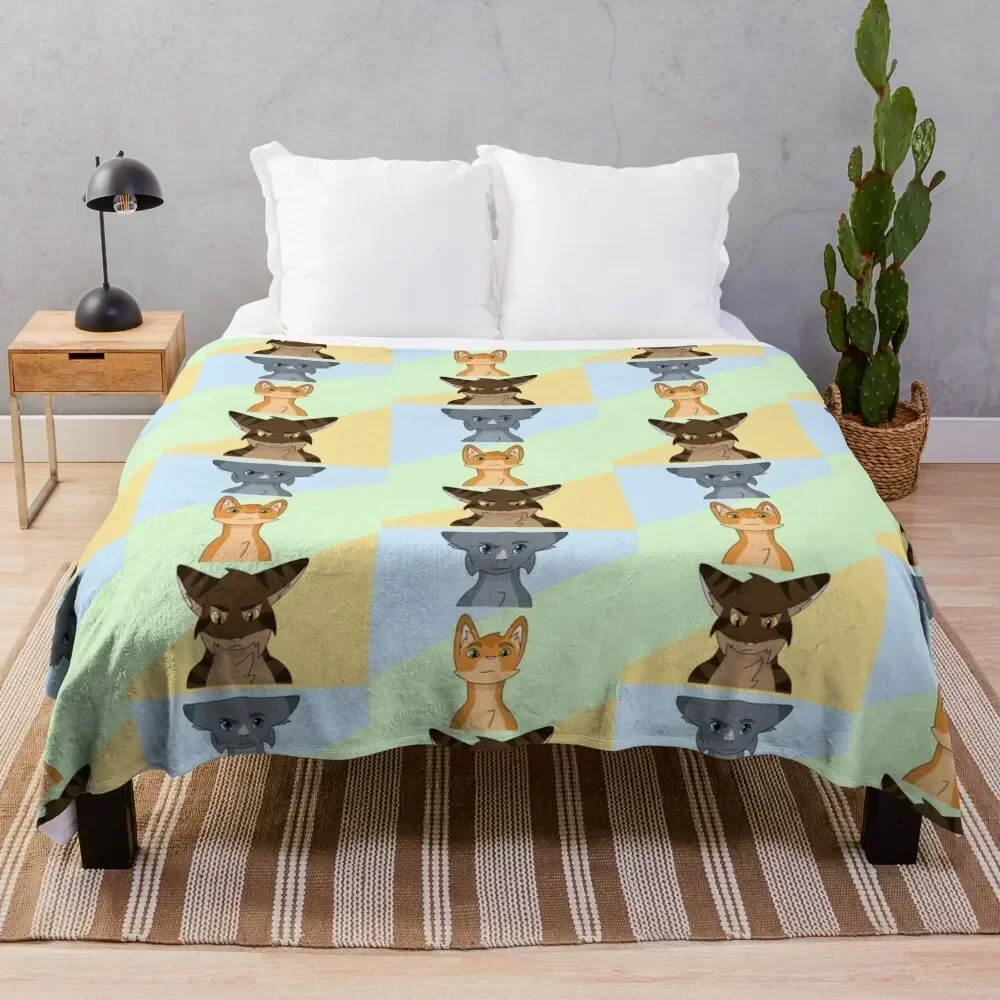 

ThunderClan Leaders Throw Blanket Decorative Soft Throw Blanket for Couch Sofa