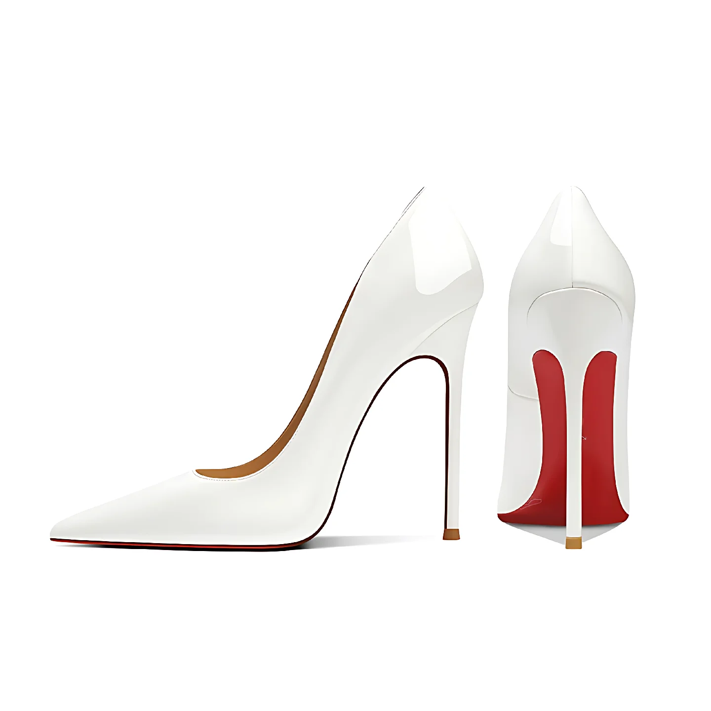 Sepatu Hak Tinggi Mewah Merah 2025, 12cm, 13cm, Ujung Runcing, Stiletto, Elegan Seksi untuk Pesta dan Pernikahan