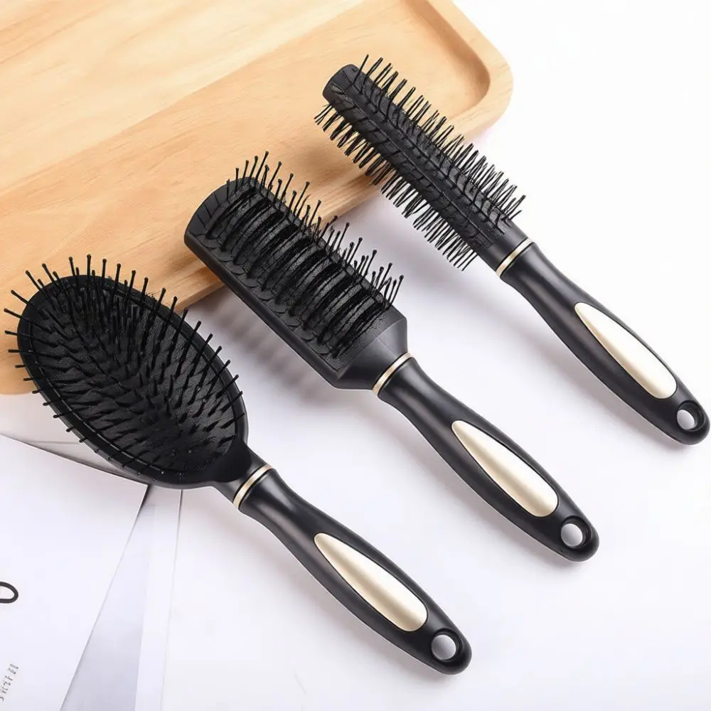 Hair Care Roller Brush Air Cushion Massage Scalp Comb Volumizing Styling Tool Skeleton Vented Brush Professional Hair Tool Kit