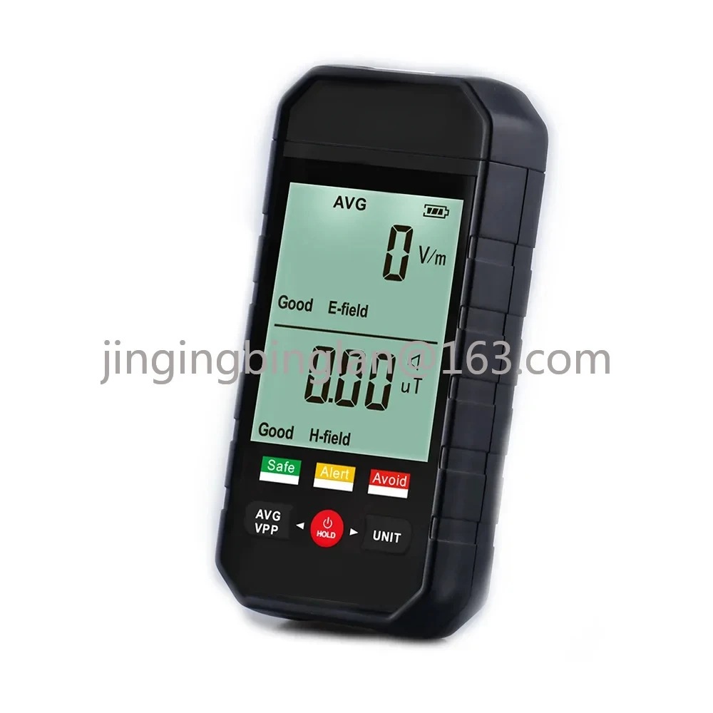 

Electromagnetic radiation tester Electromagnetic radiation tester, sound and light alarm