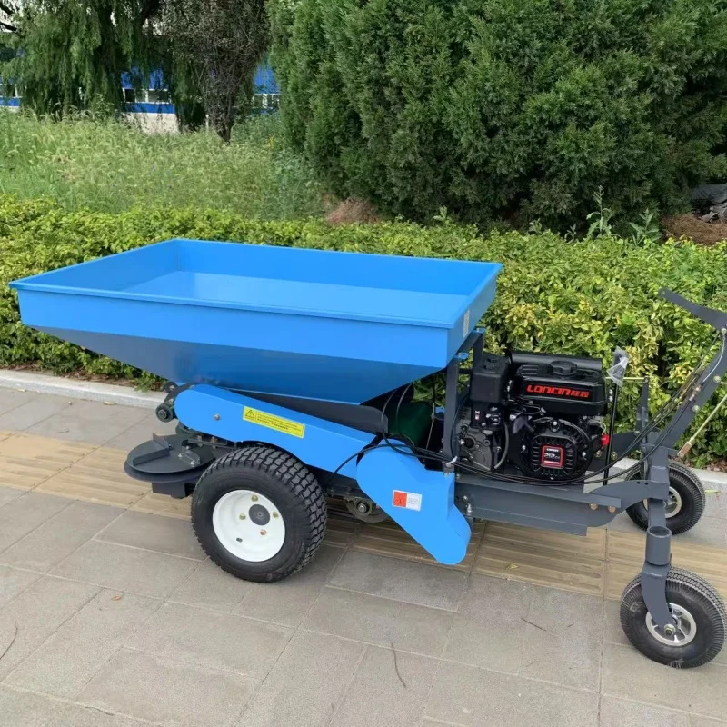 CE Certified Self- Propelled Fertilizer Spreading and Sowing Machine Agricultural Fertilization Equipment