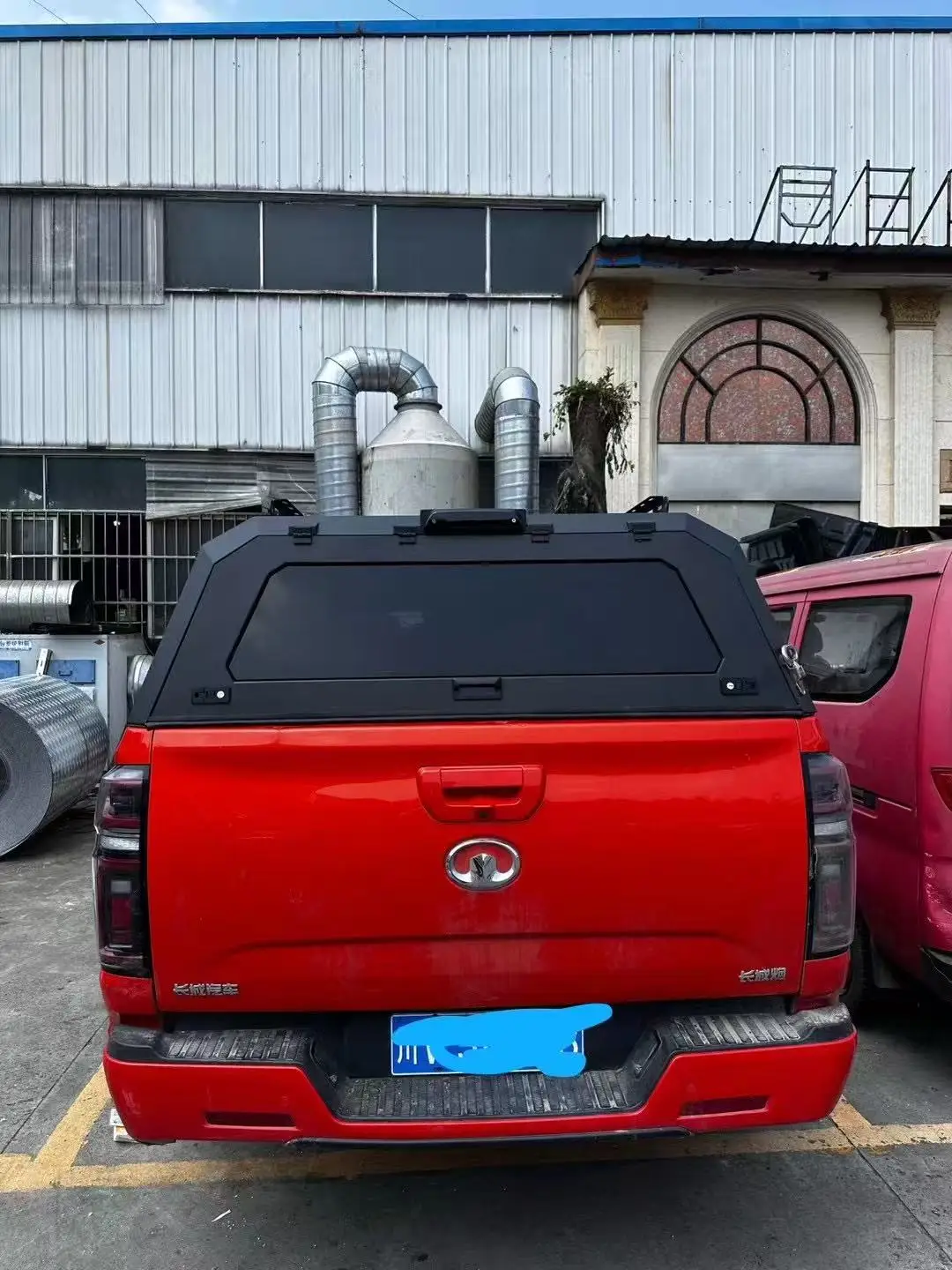 

CoolCar Steel Hardtop Canopy Pick-Up Truck Tonneau Cover For Great Wall Wingle Steel 5/7 Compatible With Ford And Cars