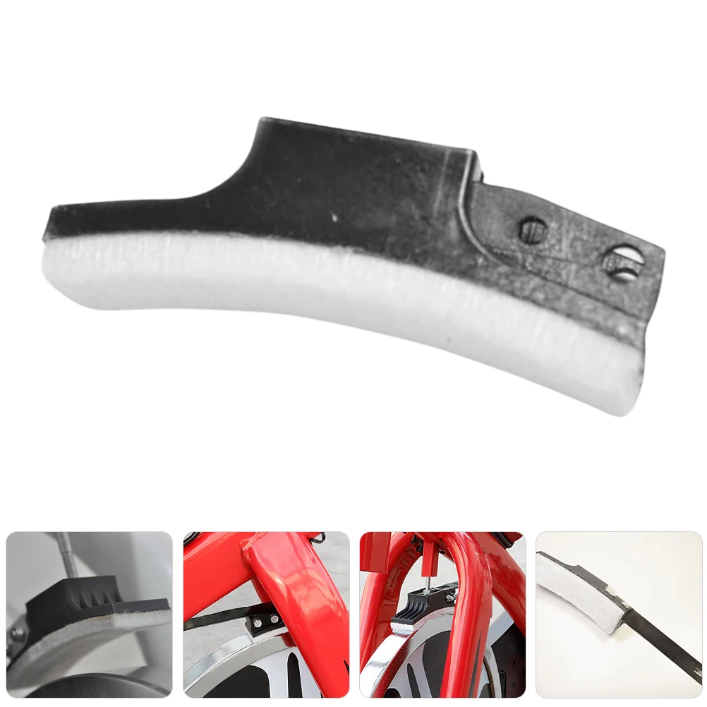 

4pcs Exercise Bike Brake Pads Durable Felt Blocks for Indoor Cycling Upright Electric Bicycles Gym Disk Brakes Replacement