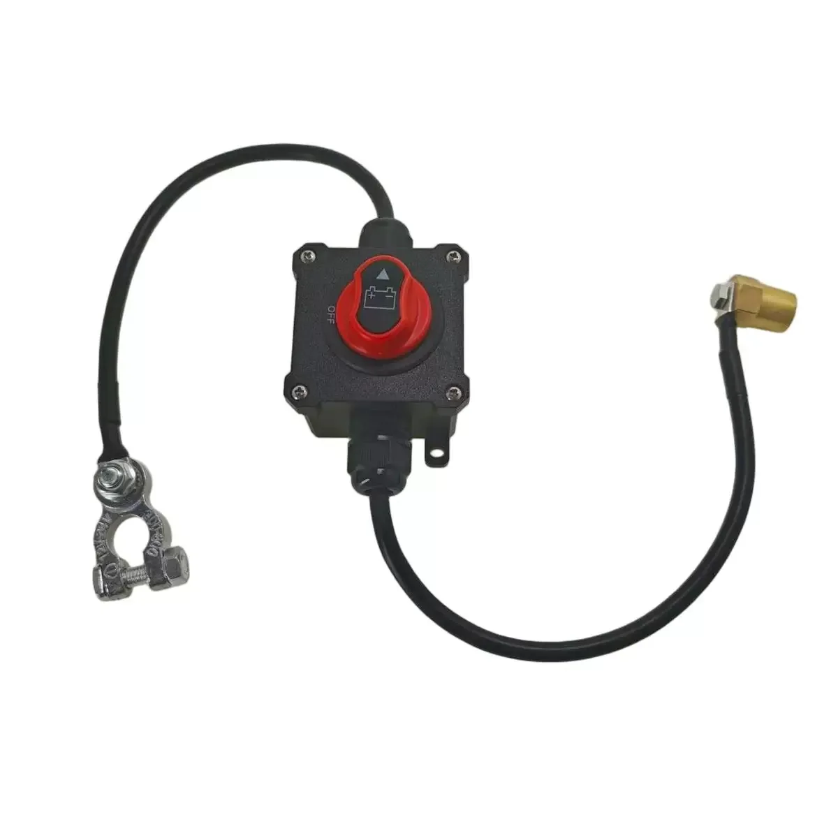 12V 24V Waterproof Battery Disconnect Switch for Trolley RV Marine Boat Auto Cutoff Isolator