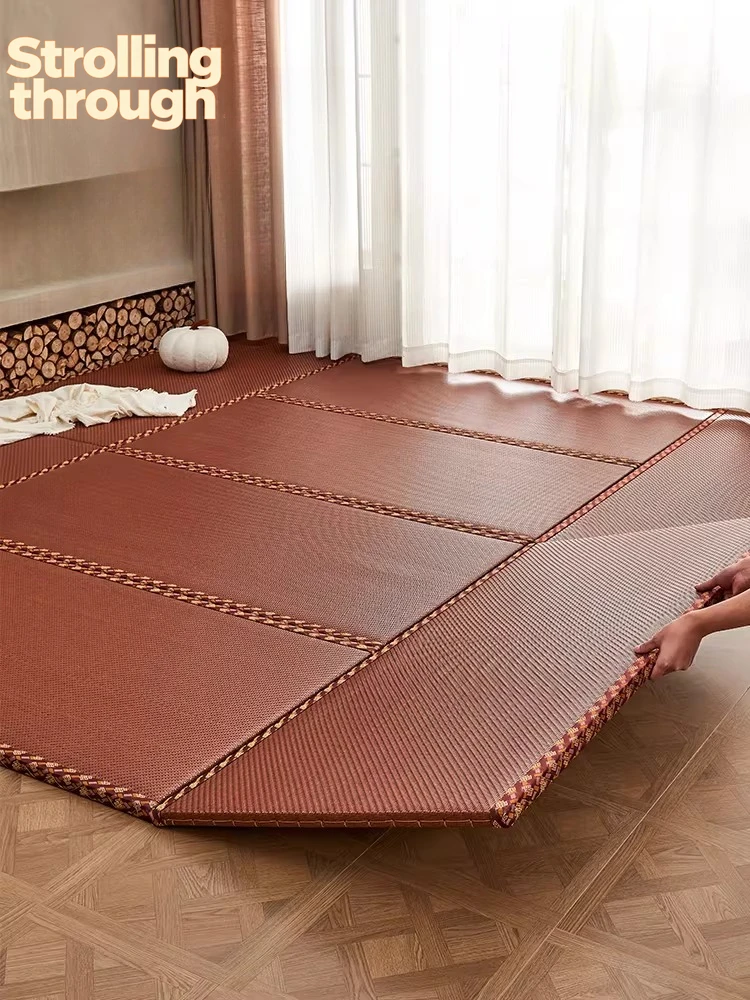 

Japanese-style natural resin mat, tatami mat, jute mattress, mattress, bay window mat, kang mat.