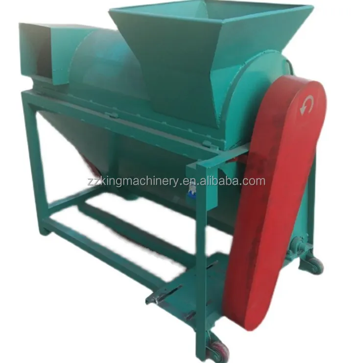 Edible Fungus Bag Separator Waste Mushroom Bag Remover Mushroom Growing Bag Break Crusher Machine