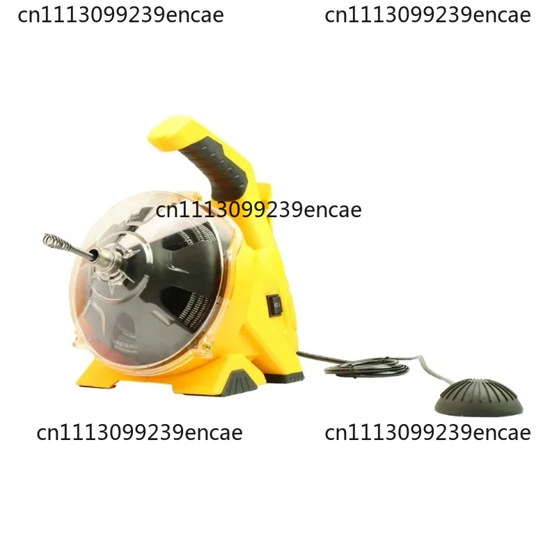Suitable for 220V fully automatic household electric pipeline, kitchen floor drain, sink, drain unclogger, cleaning machine