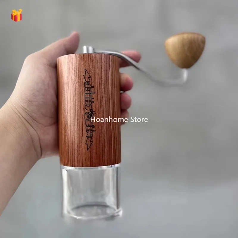 

40mm Upgrade Red Axis Commander M40 Hand-cranked Coffee Grinder