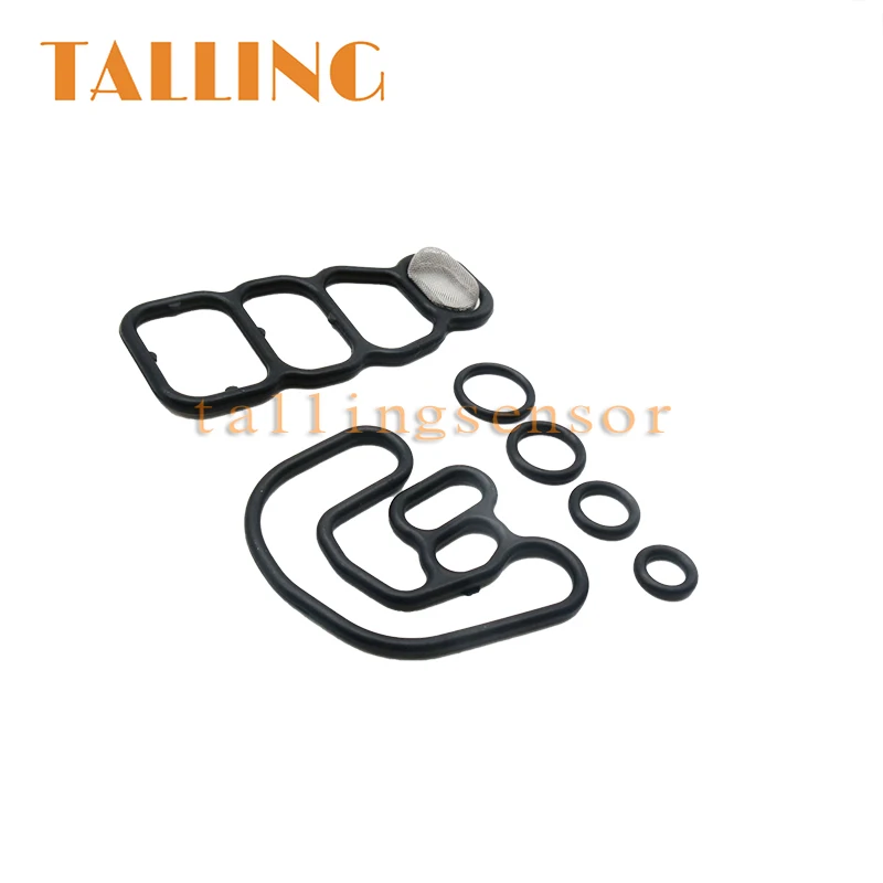 15826-RDV-J01 Head Cylinder VTEC Solenoid Valve Cover Gasket Set Valve Filter Seal For 2005-2008 Honda Accord/Odyssey/Pilot 3.0L