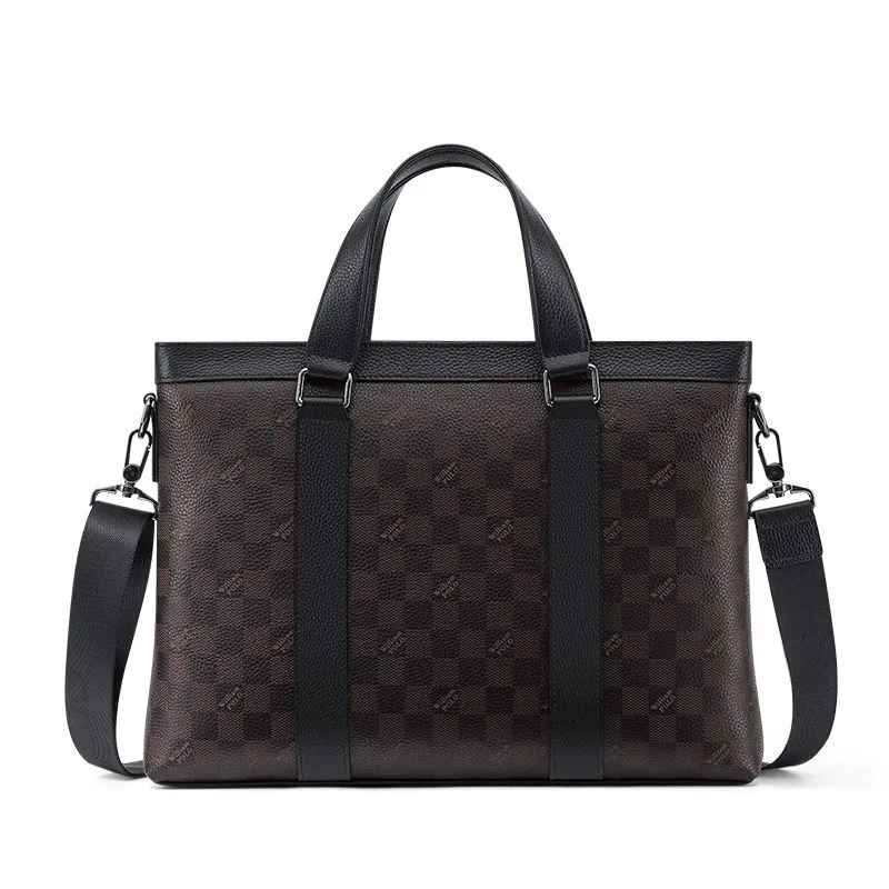 كتف واحد كروسبودي يده عادية النمط البريطاني حقيبة سستة السفر الرجال محمول رسول العلامة التجارية الفاخرة الرجال حقيبة #5