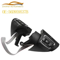 56D959537B Multifunction Steering Wheel Combination Control Switch Car 56D959538A For Passat B7 Sharan 2011-2015