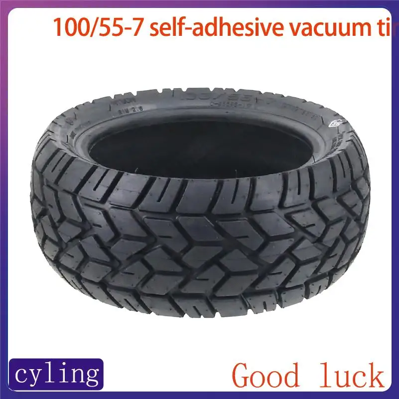 

Достигните превосходной устойчивости при езде на вашем KAABO Wolf King GTR с помощью этой бескамерной шины CST 100/55-7.