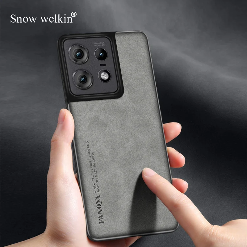 For Moto Edge 50 Pro Neo Luxury Sheepskin Leather Shockproof Silicone Case For Motorola Edge 50 Pro Neo 50S Pro Phone Case Cover