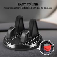 Car Phone Holder Stands Rotatable Support Anti Slip Mobile 360 Degree Mount Dashboard GPS Navigation Universal Auto Accessories