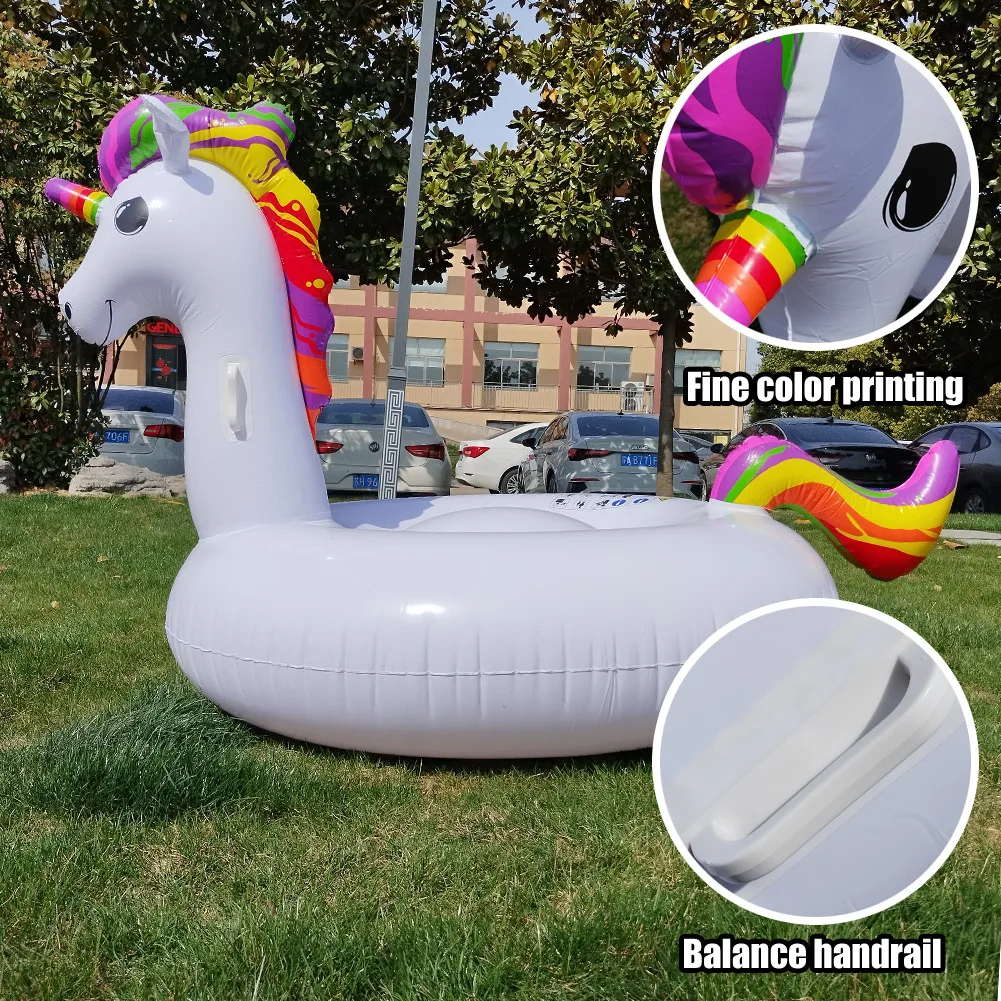 200 * 80 * 100Cm Inflatable Swimming Ring Adult Swimming Pool Floating Row
