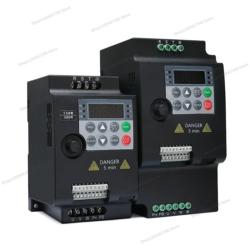 For Inverter Three-phase 380V Single-phase 220V To 0.75/1 5/2.2/5.5KW Motor Water  Fan Governor