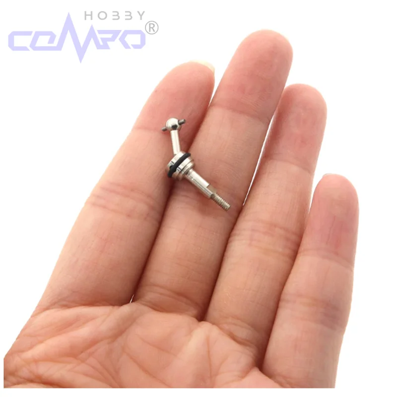 

2Pcs 2mm Extended Metal CVD Universal Joint Shaft with M2 Nut for Wltoys K969 K989 K979 P929 1/28 RC Car Upgrades Parts