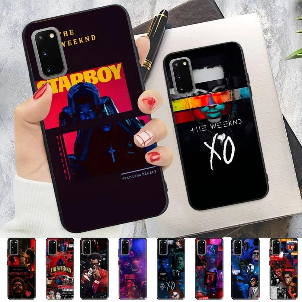 The W-Weeknd X-XO Singer Phone Case For Samsung S 9 10 20 21 22 23 30 23 24 Plus Lite Ultra FE S10lite Fundas