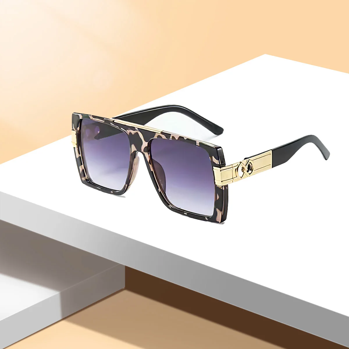 2024 New Sunglasses for Men Women Trendy Sun Glasses Goggle Man Brand Designer Square Glasses Shades Female Eyewear Sunglasses image 4