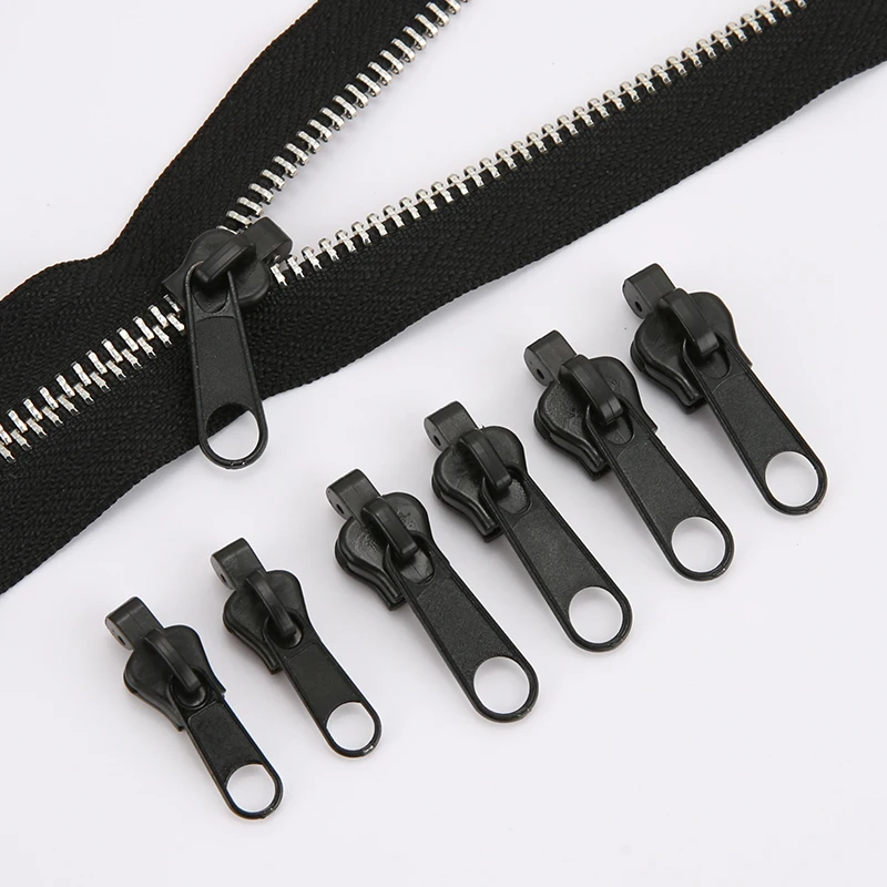 Black Instant Zipper Universal Instant Fix Zipper Repair Kit Replacement Zip Slider Teeth Rescue New Design for DIY Sew