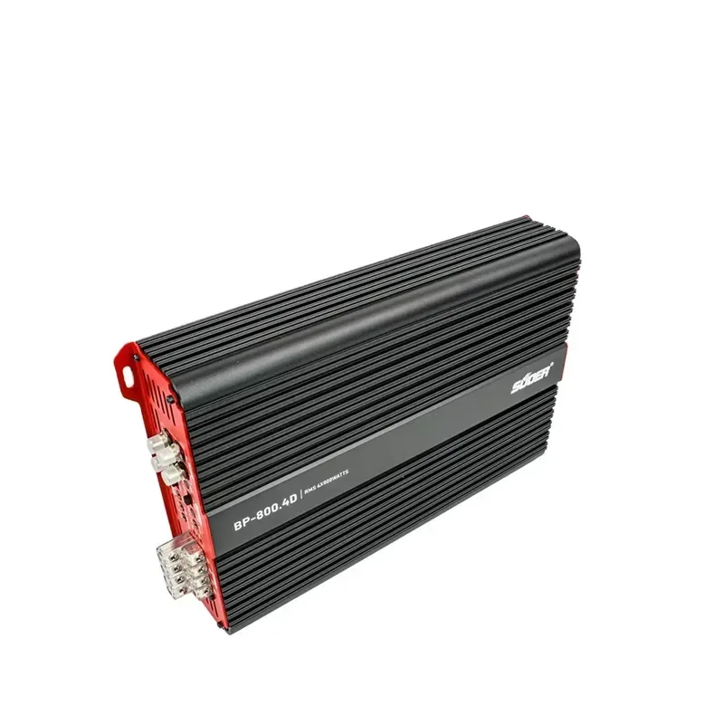2026 Hot Sale Suoer BP-800.4 Rms Power 800 Watts 4 Channel Big Power Car Amplifier