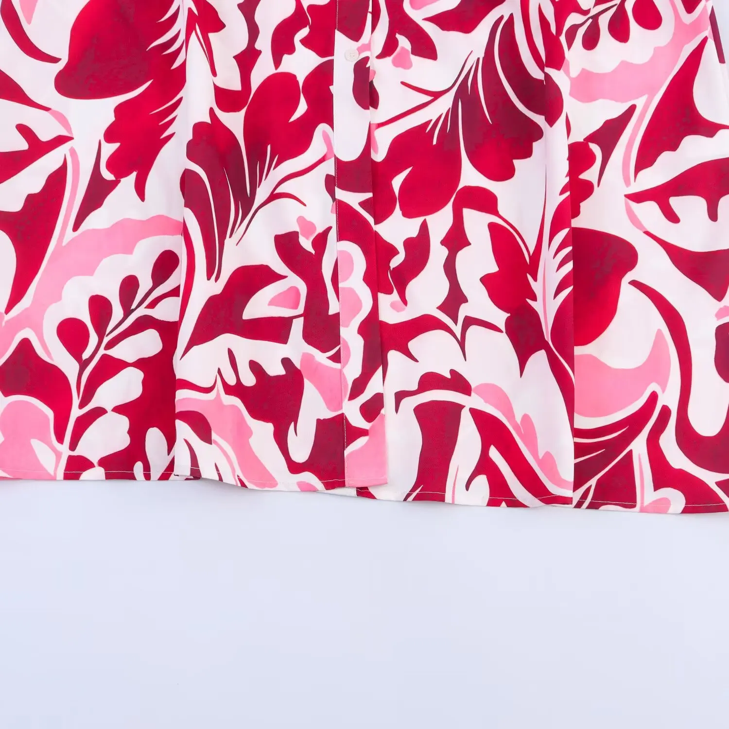 Kondala vintage floral vermelho faixas mulher vestido casual férias bohe vestido de manga curta moda 2025 verão mujer cinto vestido