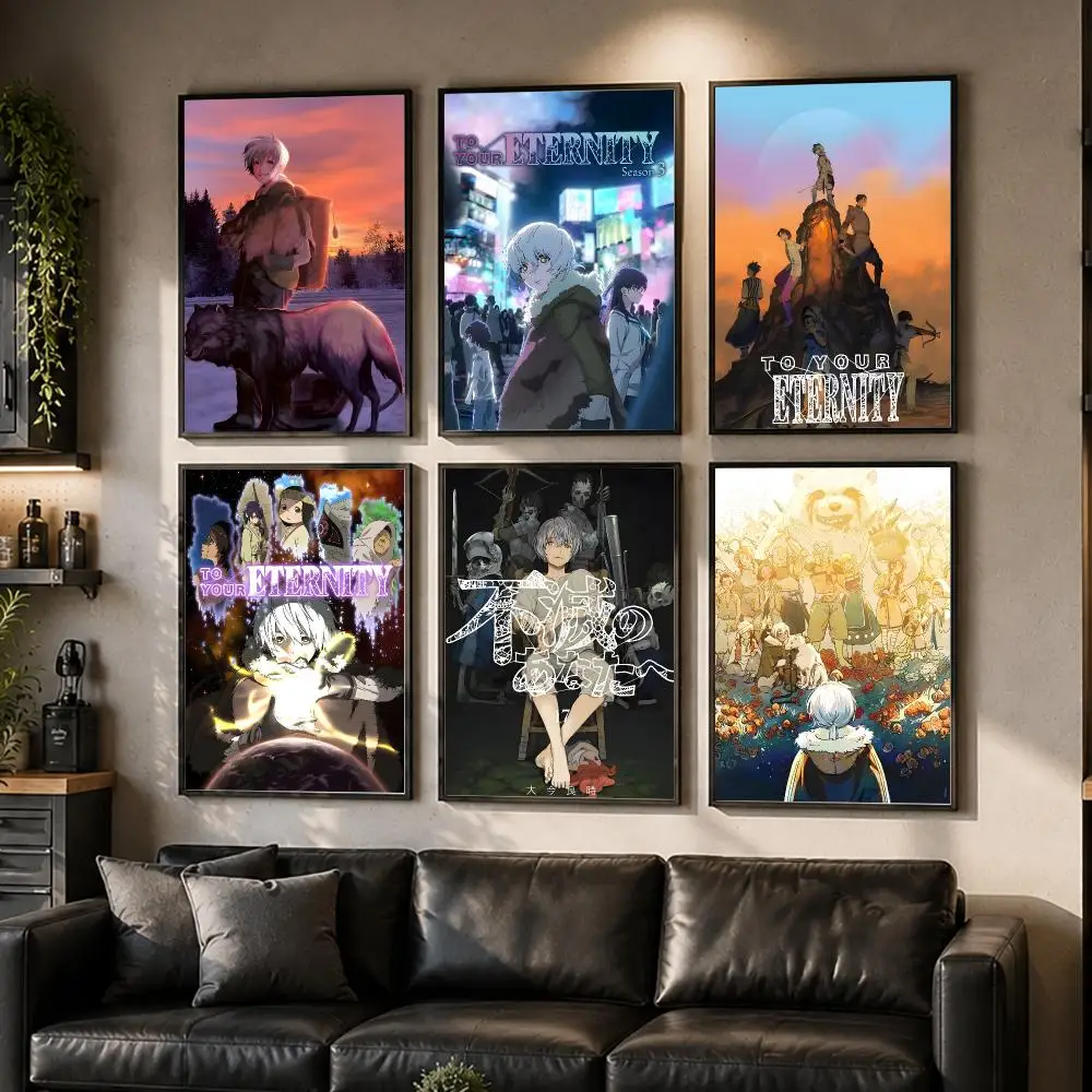 Anime To Y-Your Eternity Poster HD Waterproof Self-Adhesive Wall Art – Multi-Scene Use Top Gift Pick