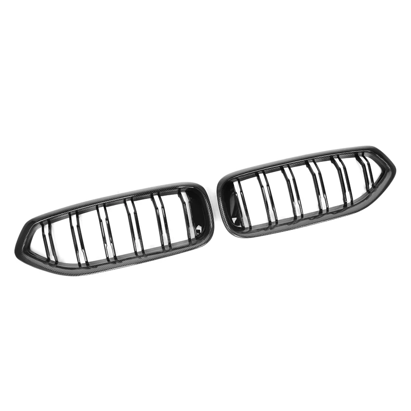 Front bumper grille Carbon Fiber Double Slats parts auto parts For BMW Z4 G29 2020 2021 2022 2023 Z4 G29 Grill