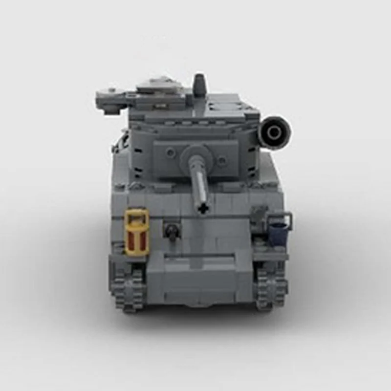 Modelo de película Popular, bloques de construcción MOC, tanques militares de la Segunda Guerra Mundial, tecnología Modular, regalos, vacaciones, montar, juguetes para niños, traje