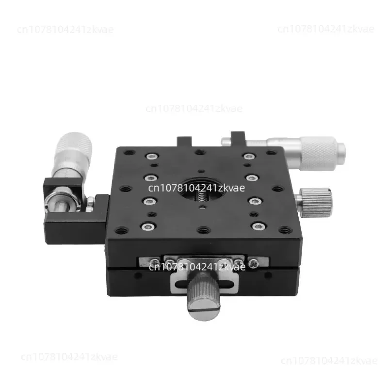 New XY-axis Ultra-thin Steel Hollow Optical Fine-tuning Platform Manual Displacement Model
