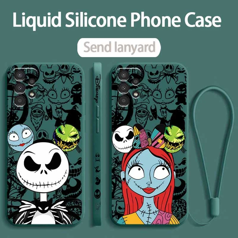 The Nightmare Before Christmas For Samsung A57 A56 A55 A54 A53 A36 A34 A33 A32 A31 A27 A26 A24 A17 A16 A15 A07 A06  Phone Case