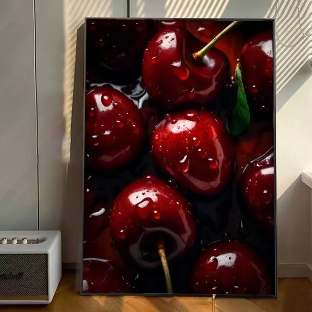 لذيذ الغذاء الغذاء الاباحية الفواكه ملصق جدار الفن الطباعة مقاوم للماء غرفة المعيشة المنزلي غرفة نوم بار ديكور جمالي #6