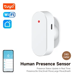 IHseno Tuya Wifi 인간 존재 감지기 사람 고정밀 레이더 감지 모션 정적 센서 지원 스마트 라이프
