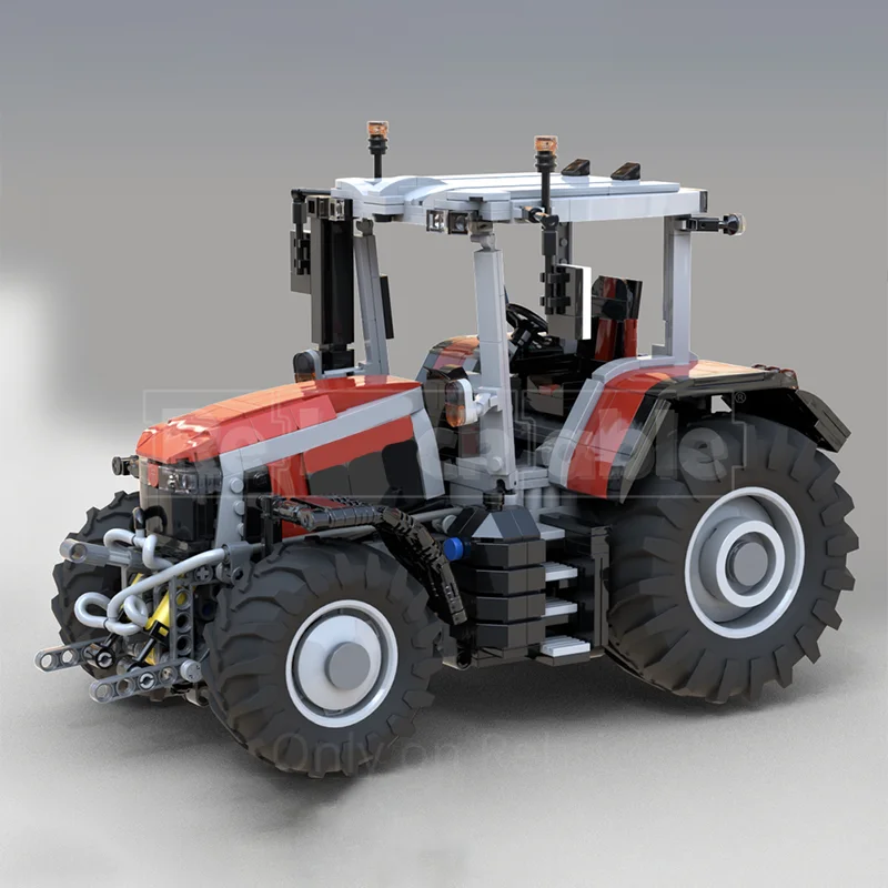 1320pcs MOC Massey Ferguson Xtra Technisch Model Bouwstenen Architectuur Creatief Speelgoed Idee Kerstcadeau Kinderen Verjaardag