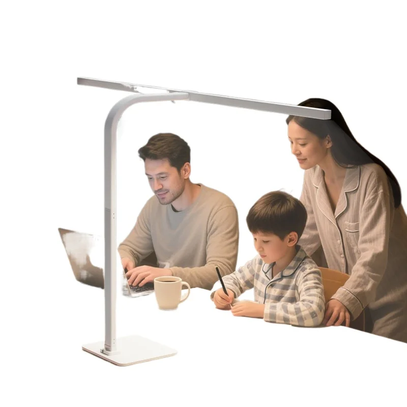 

Большой длинный настольный уличный фонарь с защитой глаз полного спектра, обучающая специальная умная настольная лампа для чтения