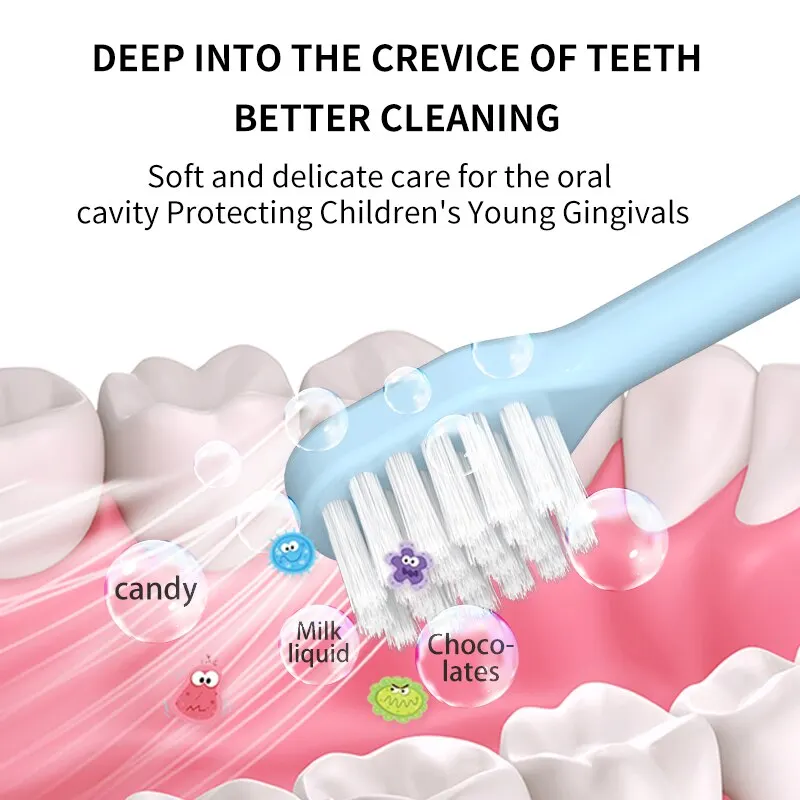 MikolifeQ Cute Children S Small Head Soft Bristle Toothbrush High Density Brush Wire Does Not Damage Gums for Children Aged 6