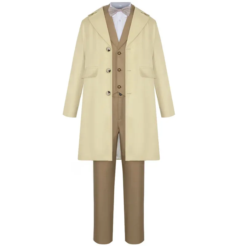 

Omens Cosplay Devil Crowley Costume Adult Mens Shirt Uniform Suits Halloween Carnival Disguise Party Costume