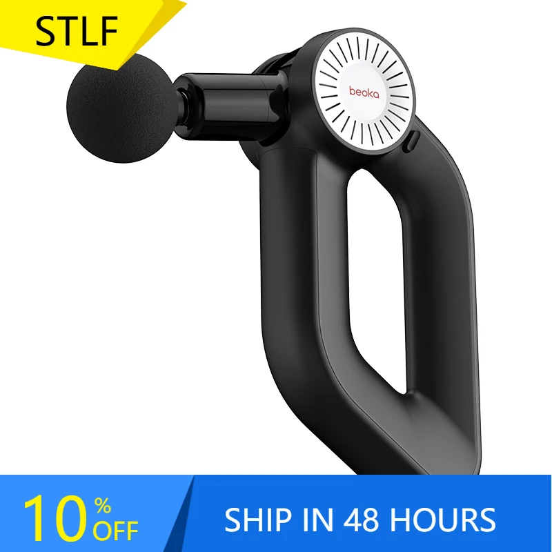 

STLFBeoka 30-скоростной мини-массажный сверхмощный портативный 8 D6 нагревательные охлаждающие головки 12 мм амплитуда ЖК-сенсорный экран фасций