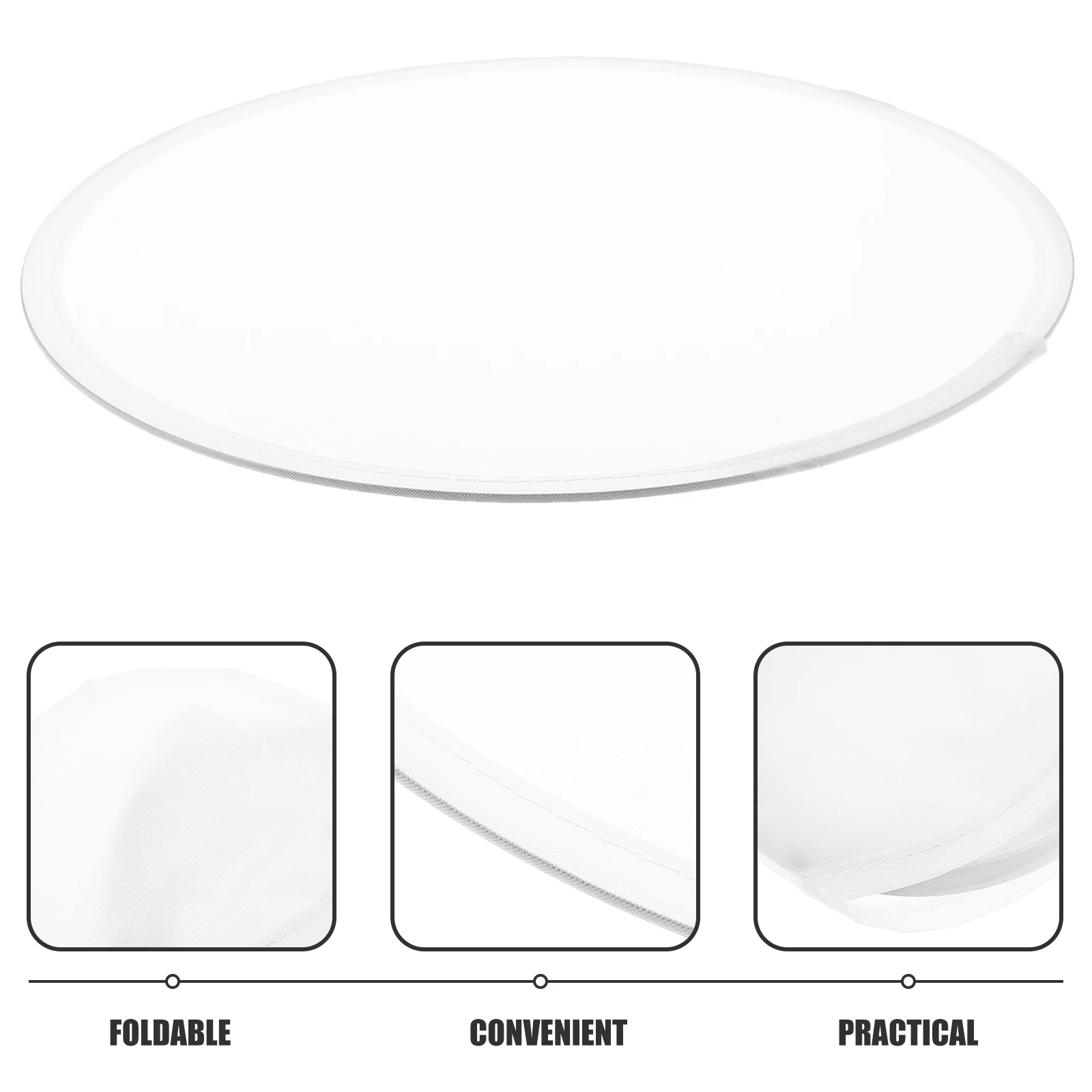 

Foldable Flying Fans Sublimation Folding Hand Fan Round Fan Set with Carry Bag for Party Performance Gift