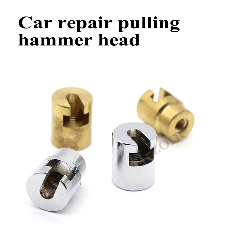 Car Dent Lifter Puller M10/M16 Slide Hammer Dent Puller Repair Tools Pulling Tab Adapter Paintless Dent Repair Adapter